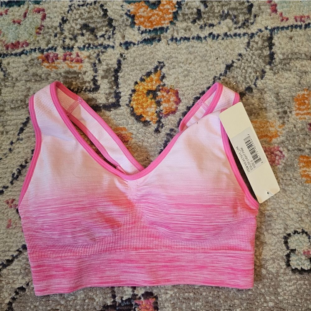 Yelete yoga 2 pc set NWT ombre pink sz small - Picture 3 of 9